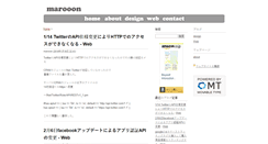 Desktop Screenshot of marooon.com